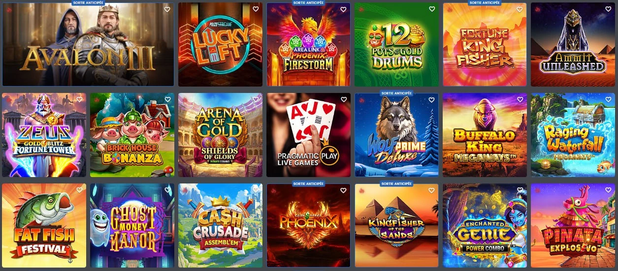Quatro casino : catalogue de jeux Quatro casino : catalogue de jeux
